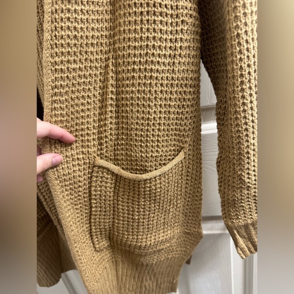 Camel Knit Women's Cardigan - Picture 2 of 7